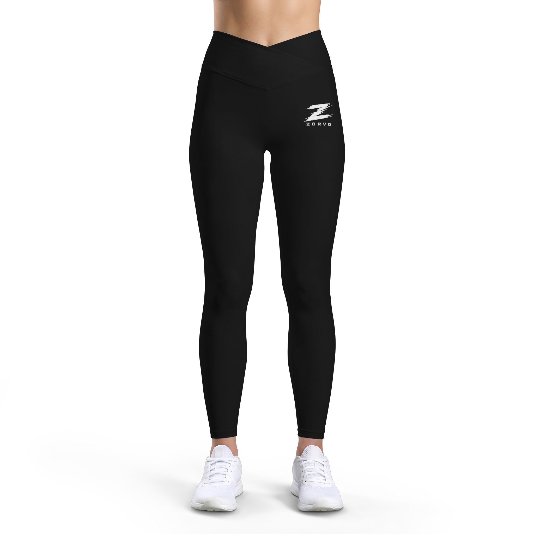 Zorvo High-Rise Cross-Front Leggings