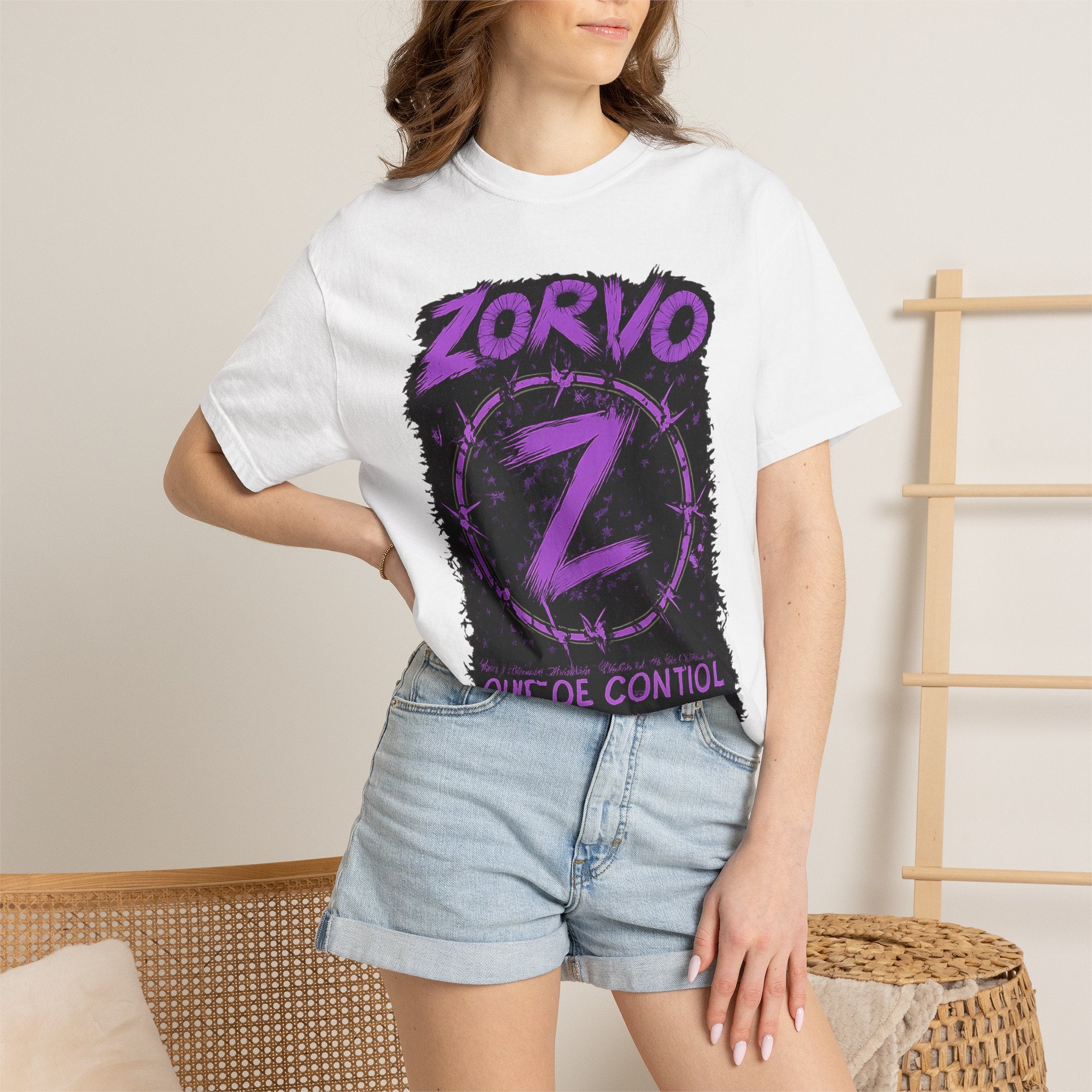 Zorvo Streetwear Tee — Out of Control Graphic