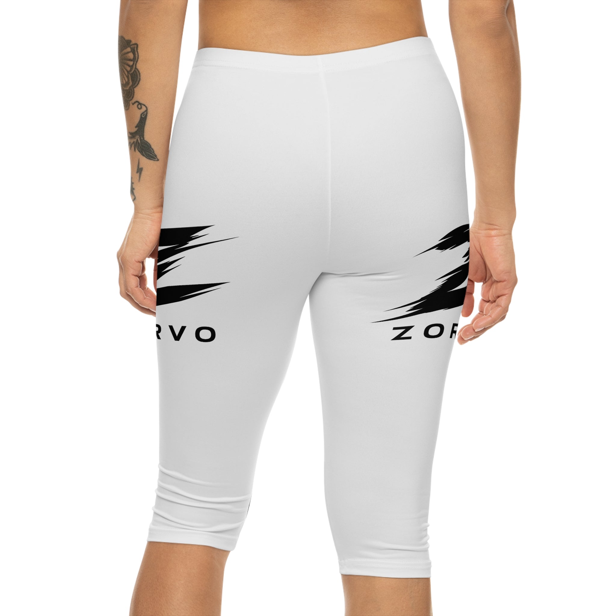 Zorvo Capri Leggings — Brushed Suede