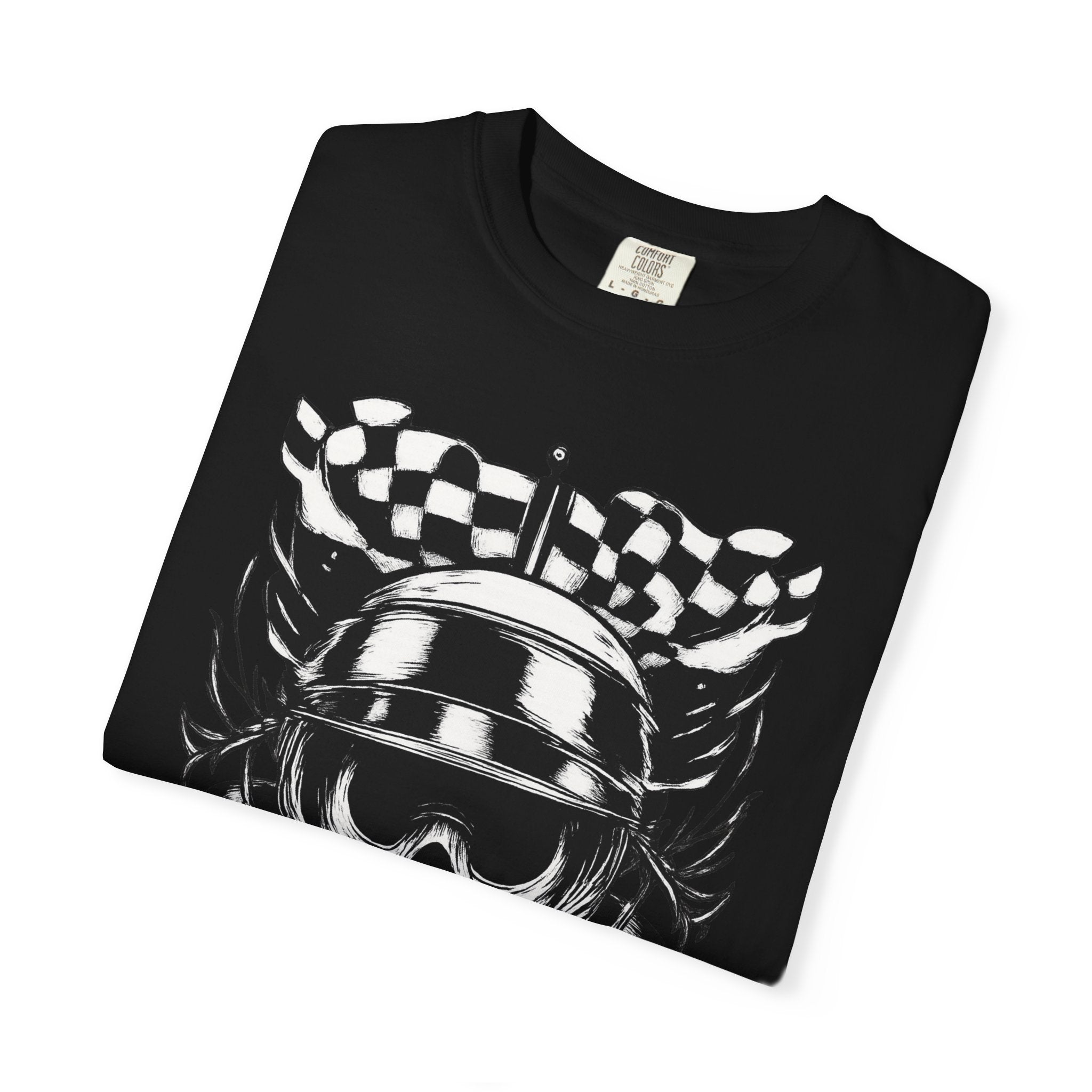Zorvo Streetwear Tee — Racer Skull Graphic