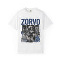 Zorvo Streetwear Tee — Collage Portrait Graphic
