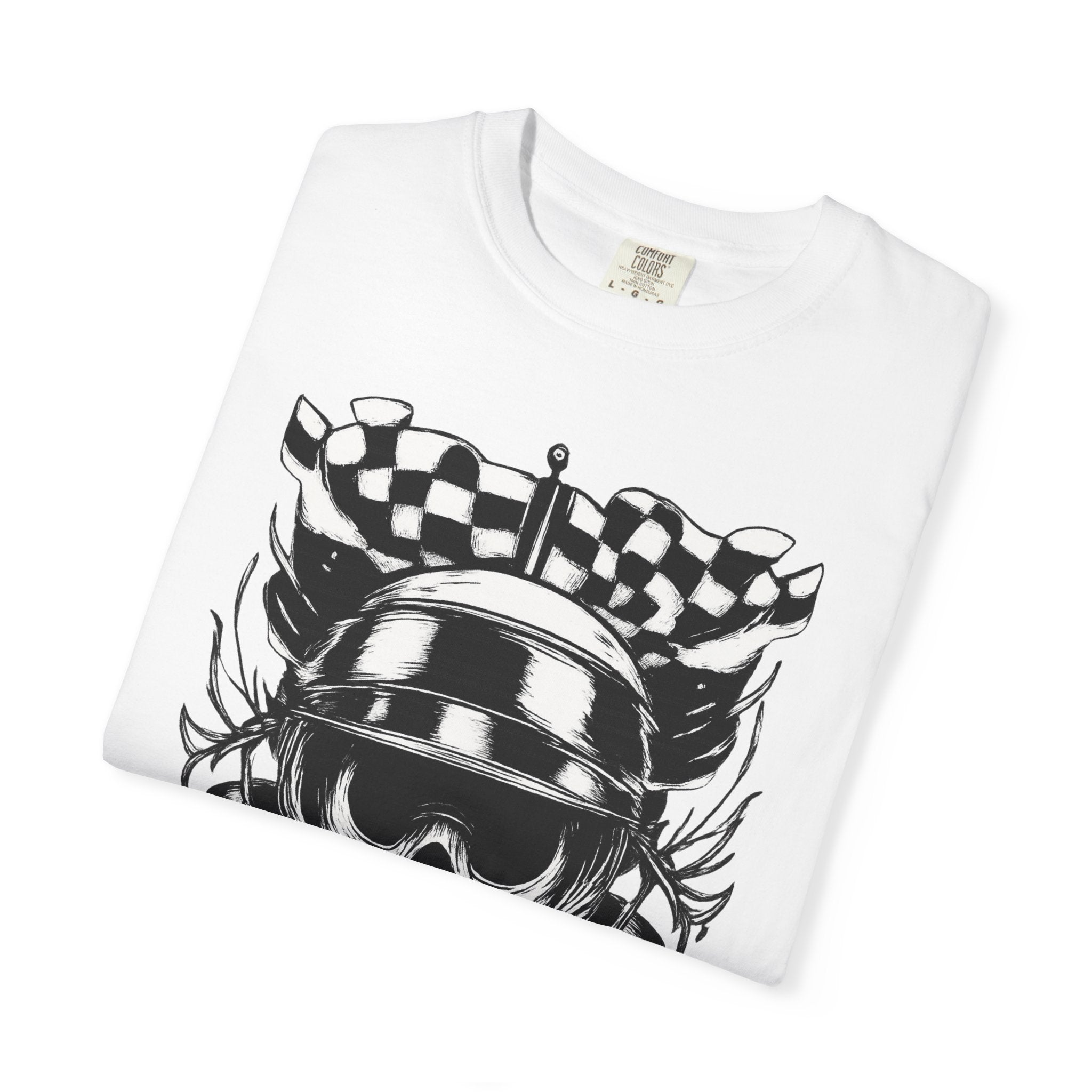 Zorvo Streetwear Tee — Racer Skull Graphic