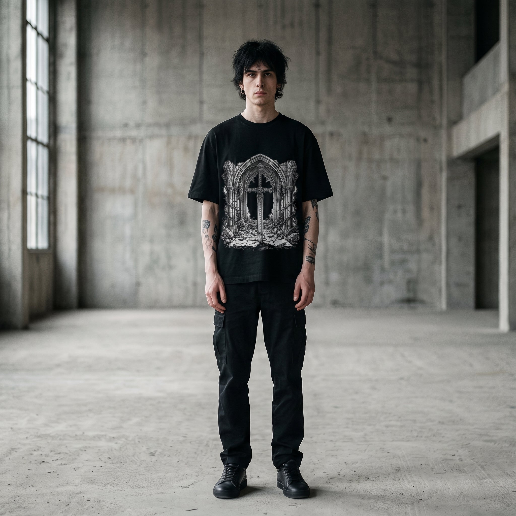 LAST PRAYER Oversized Heavyweight Tee