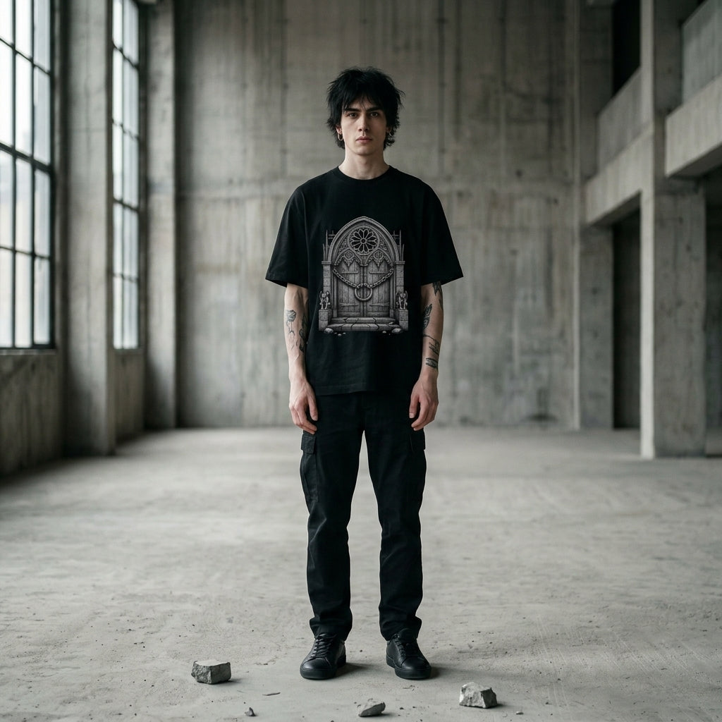 SEALED GATE Oversized Heavyweight Tee
