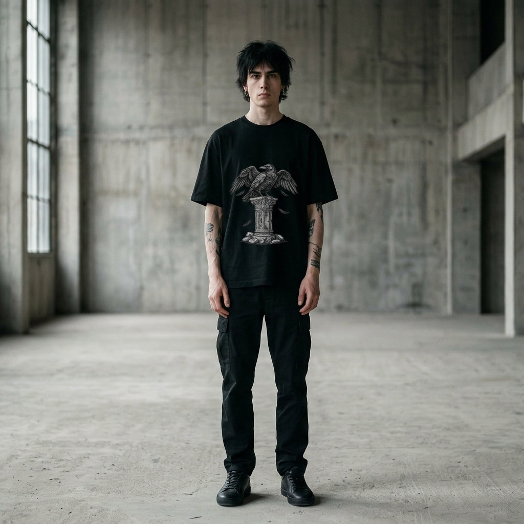 RAVEN RELIC Oversized Heavyweight Tee