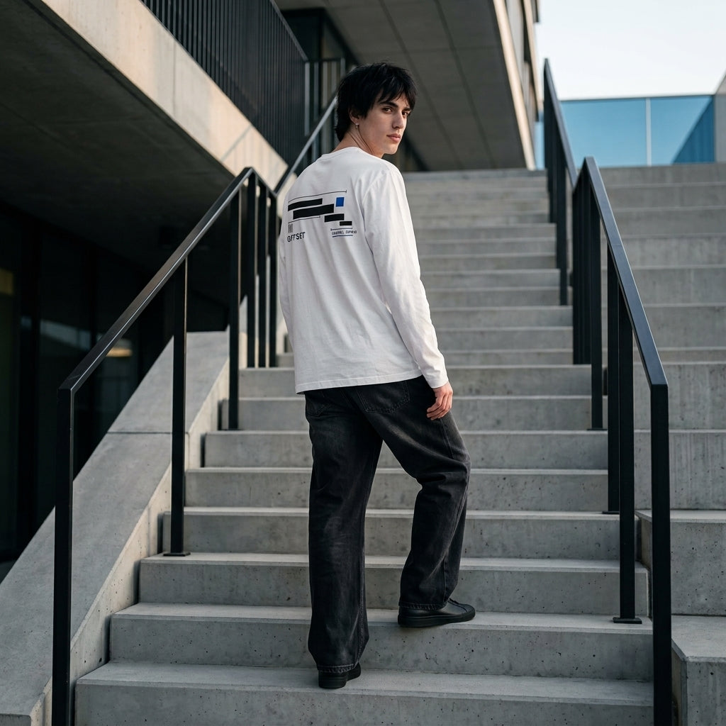 OFFSET Heavyweight Graphic Long Sleeve Tee