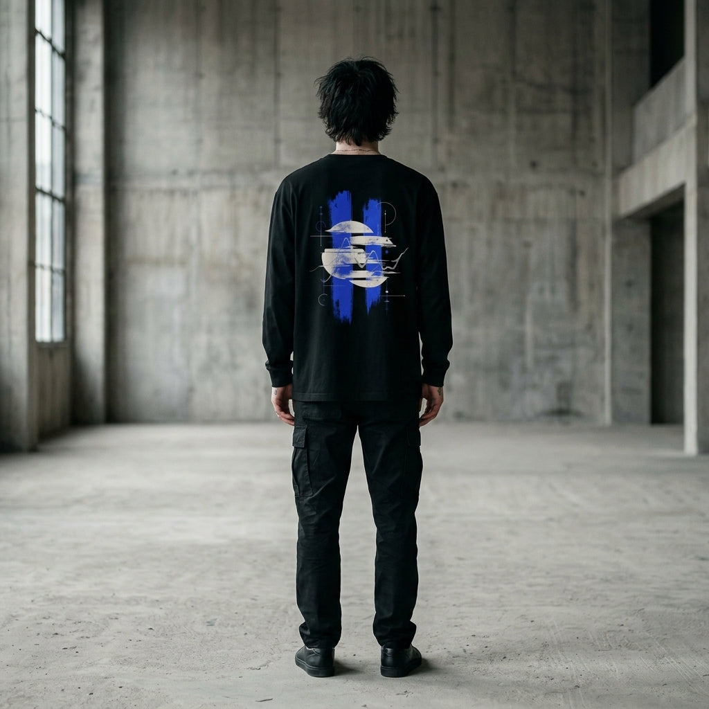 ZORVO INTERFERENCE Heavyweight Long Sleeve Tee