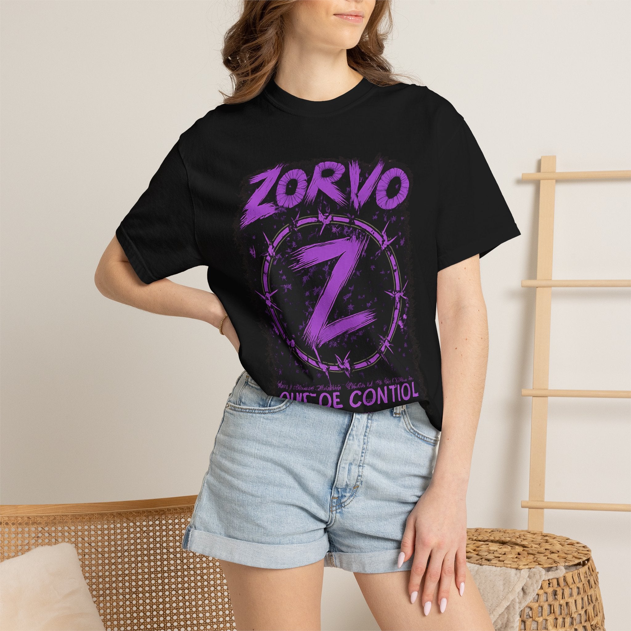 Zorvo Streetwear Tee — Out of Control Graphic