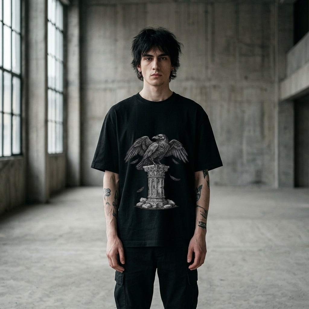 RAVEN RELIC Oversized Heavyweight Tee