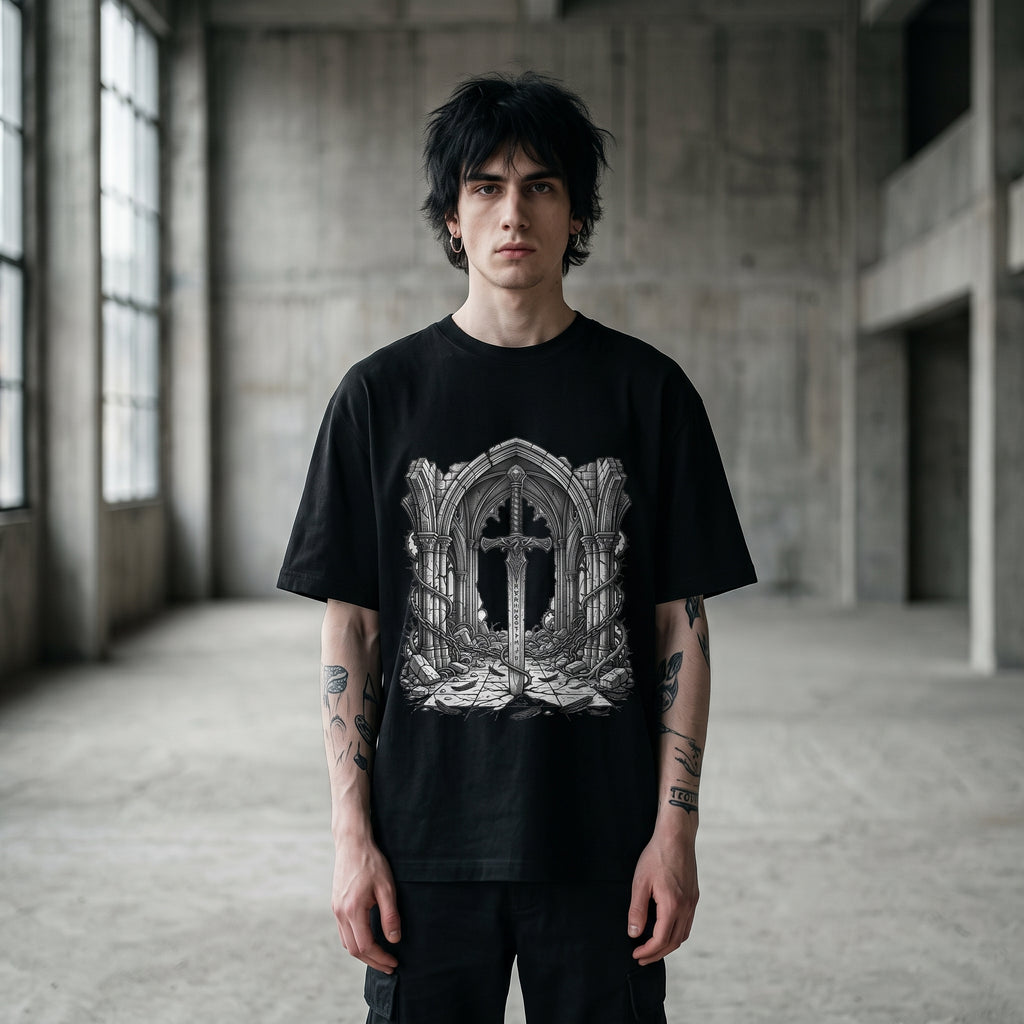 LAST PRAYER Oversized Heavyweight Tee