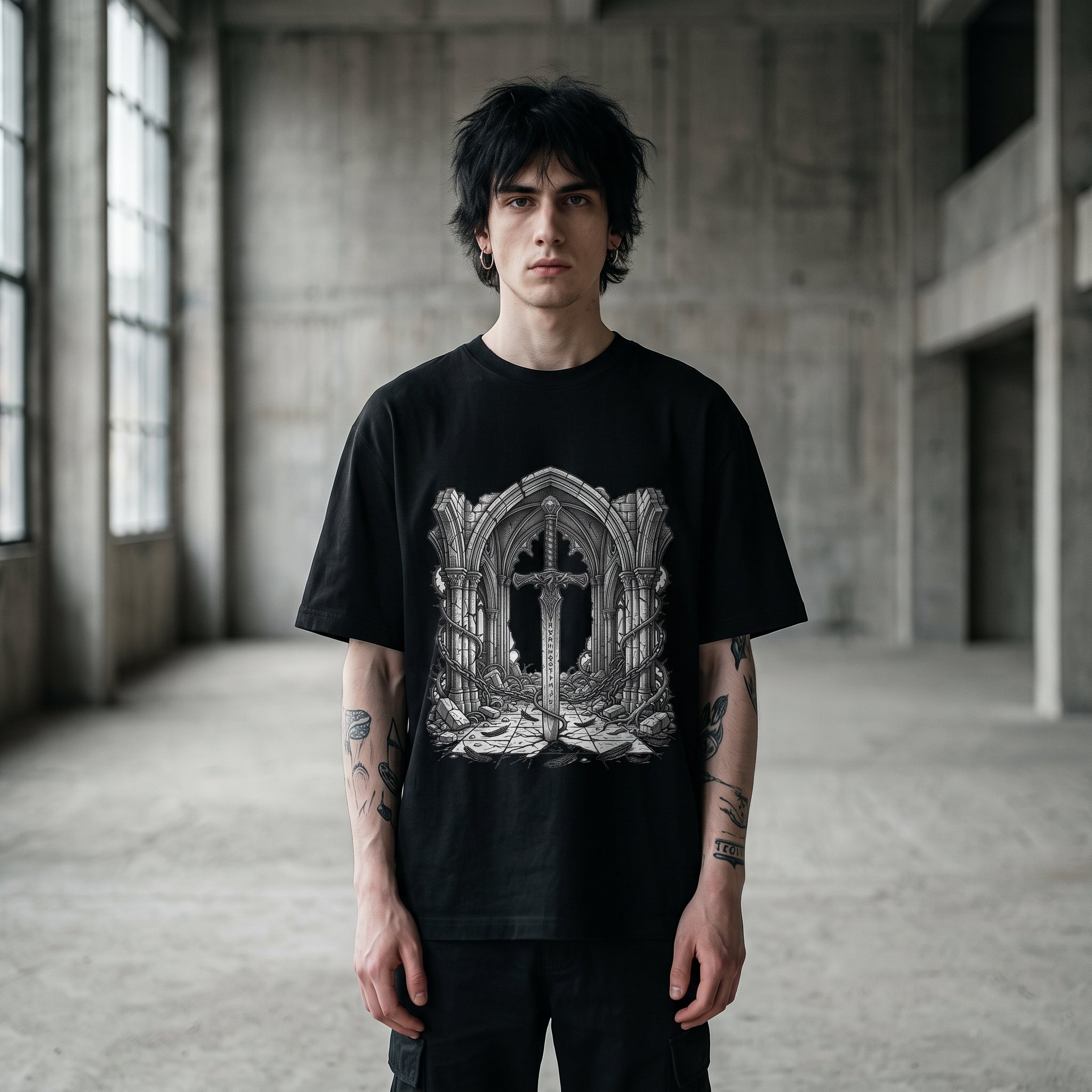 LAST PRAYER Oversized Heavyweight Tee