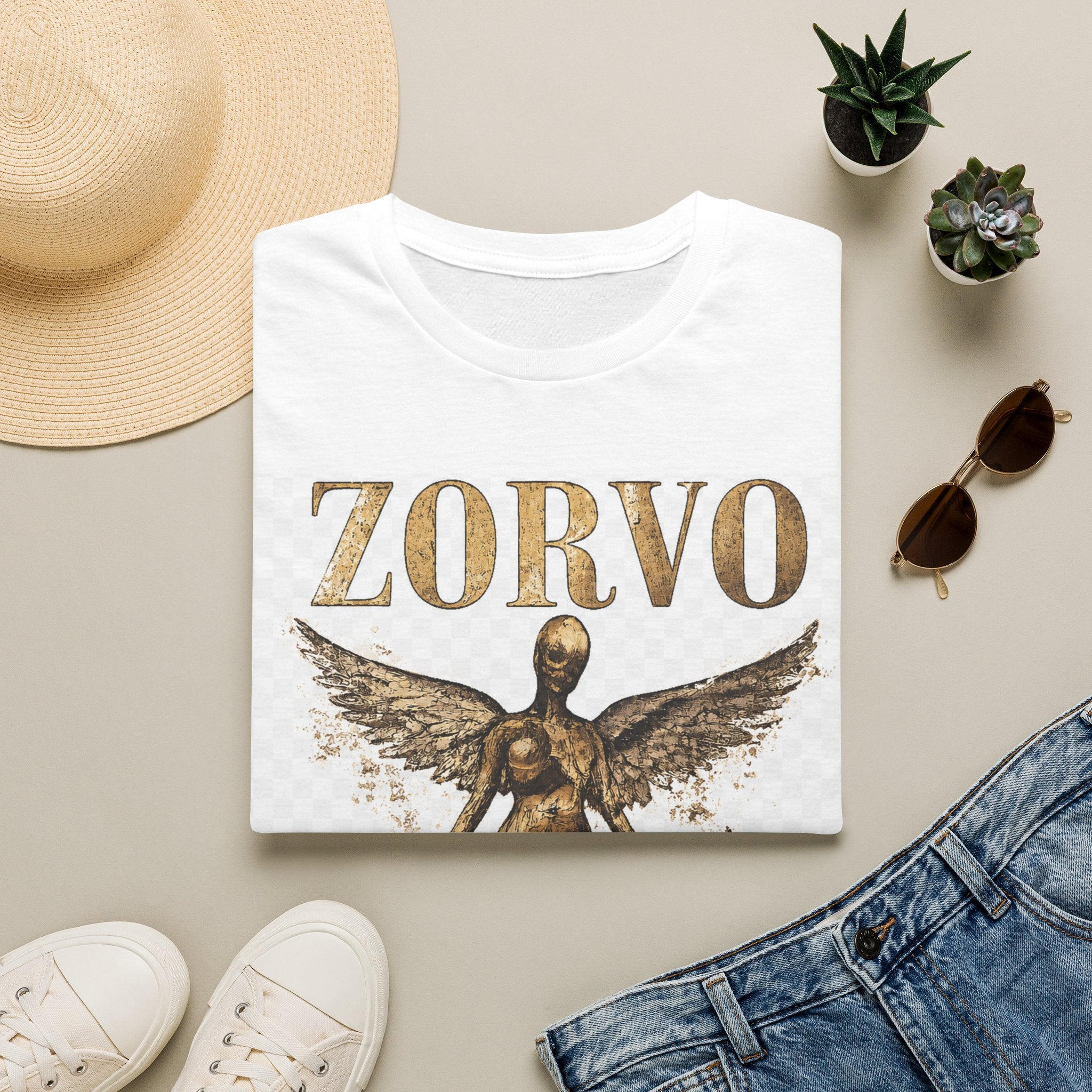 Zorvo Angel Artwork T-Shirt