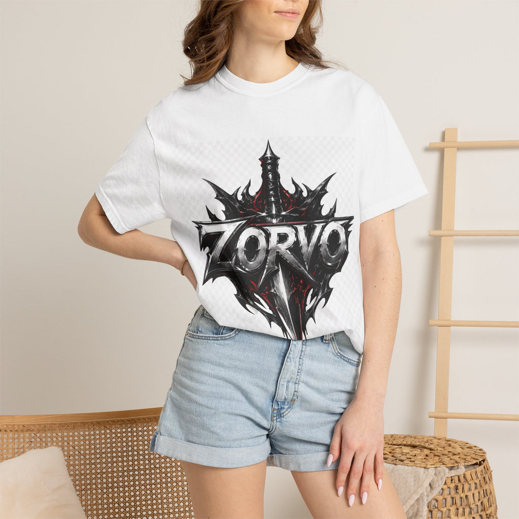 Zorvo Streetwear Tee — Dark Emblem Graphic