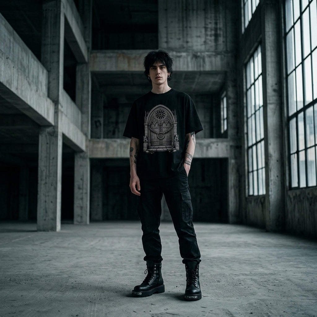 SEALED GATE Oversized Heavyweight Tee