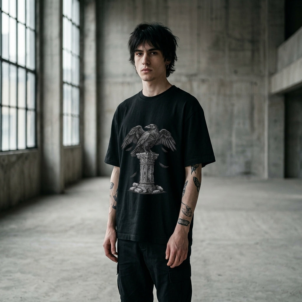 RAVEN RELIC Oversized Heavyweight Tee