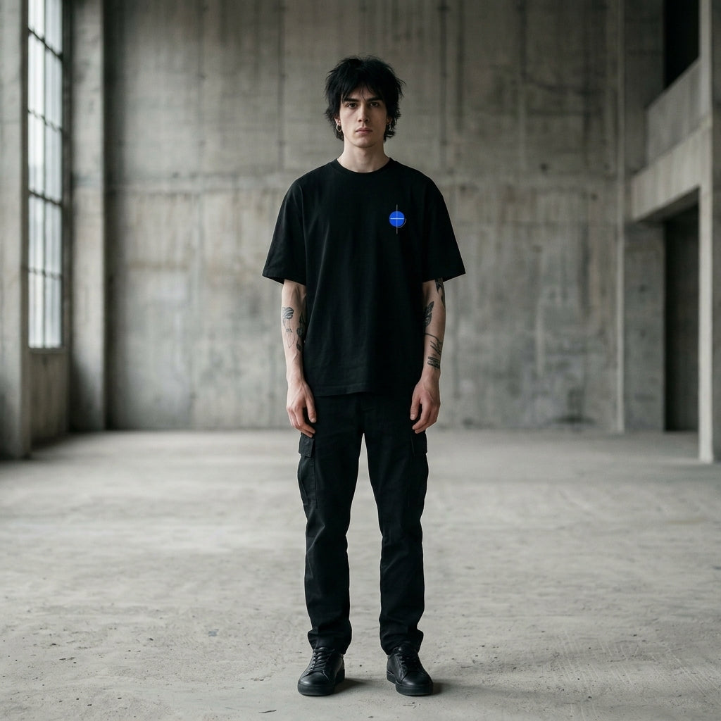ZORVO ZERO POINT Oversized Heavyweight Tee
