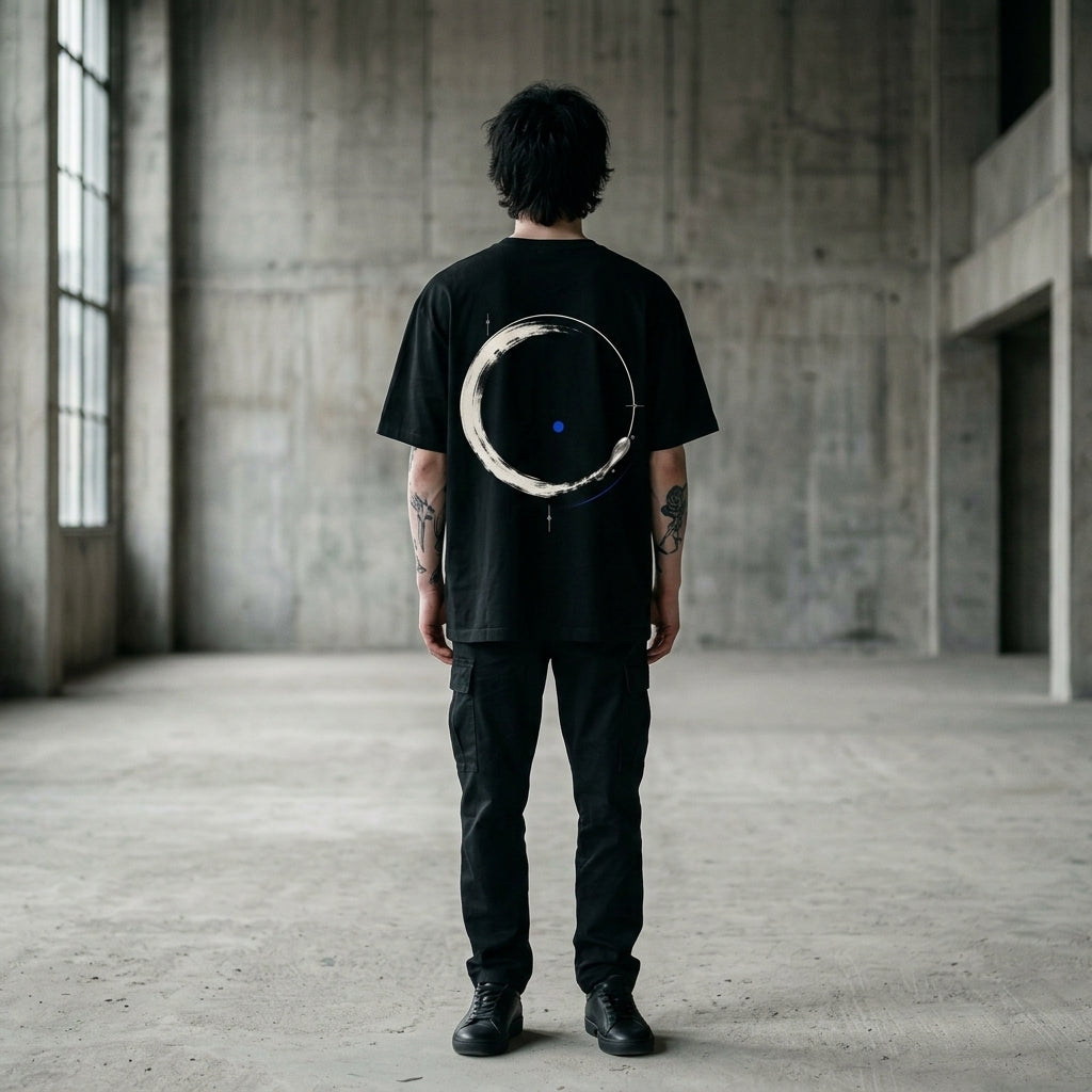 ZORVO ZERO POINT Oversized Heavyweight Tee
