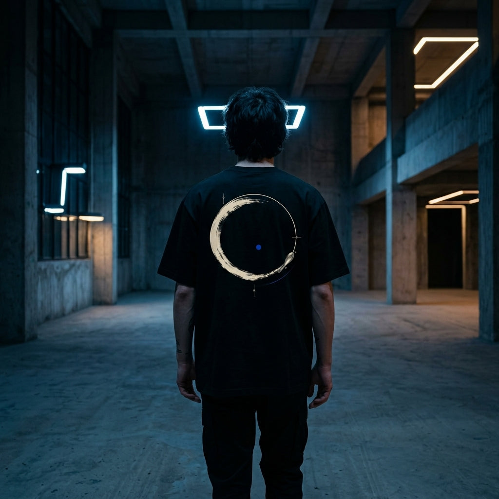 ZORVO ZERO POINT Oversized Heavyweight Tee