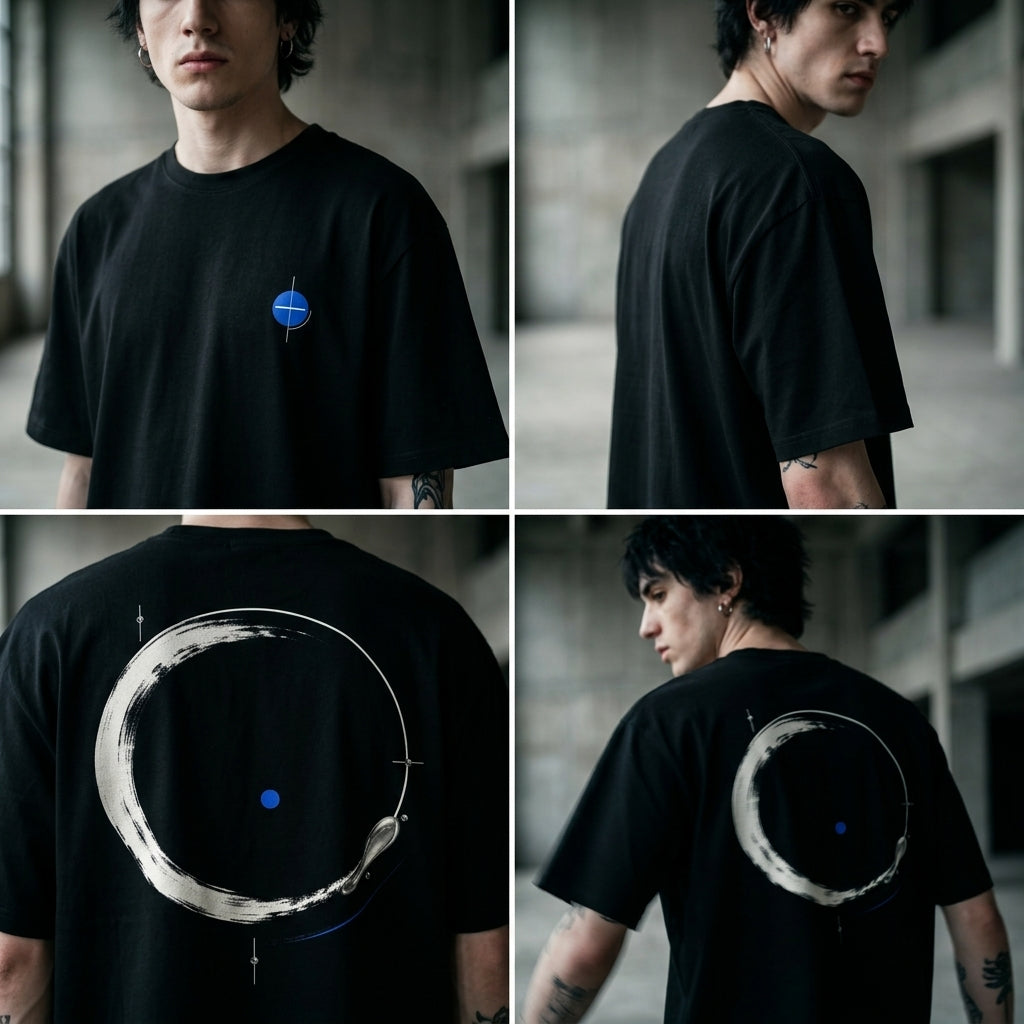 ZORVO ZERO POINT Oversized Heavyweight Tee