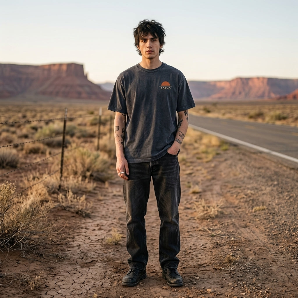 WEST OF STATIC Vintage Western Graphic Tee