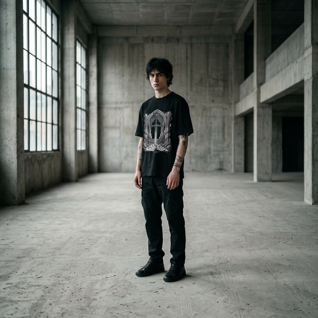 LAST PRAYER Oversized Heavyweight Tee