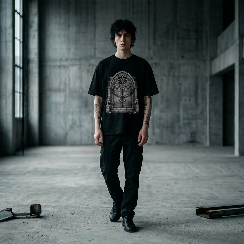 SEALED GATE Oversized Heavyweight Tee