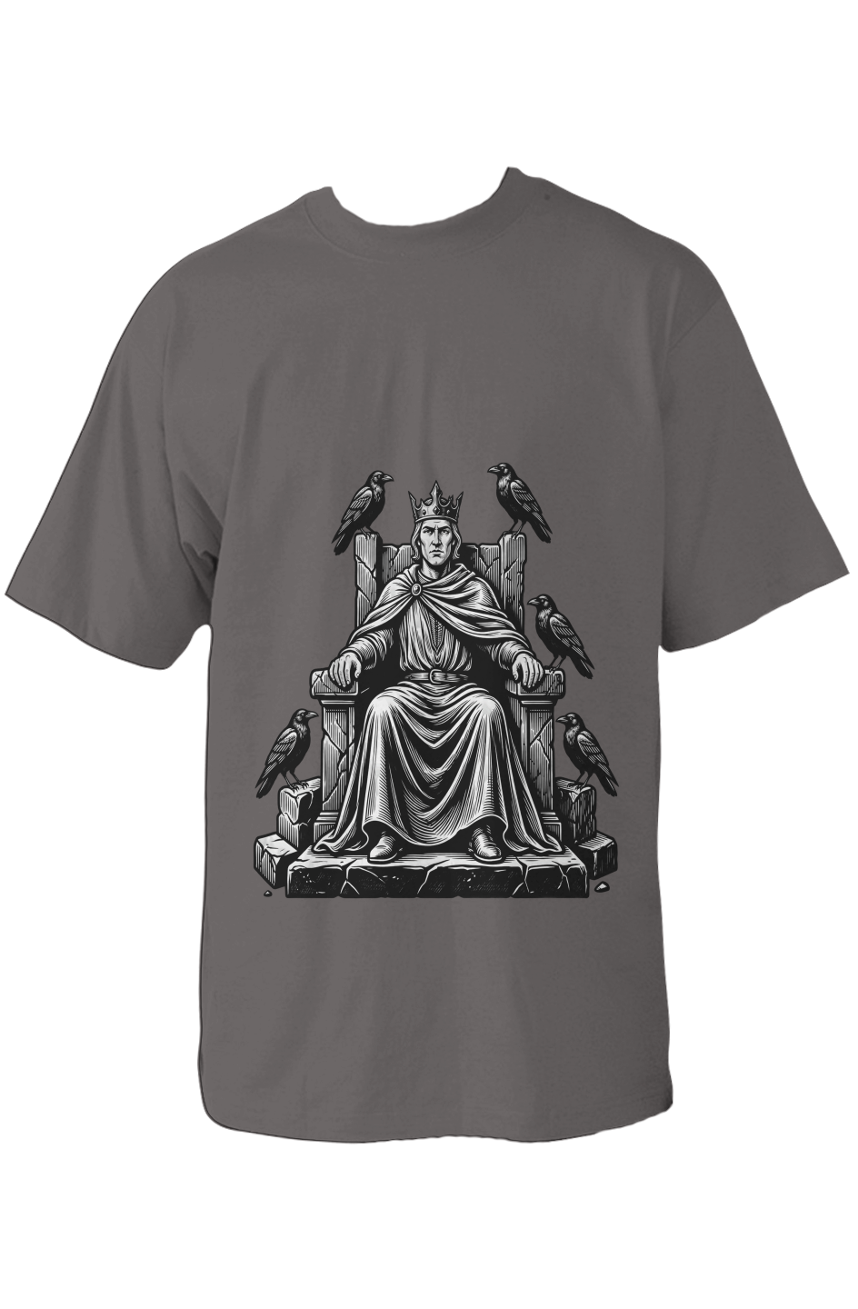 RAVEN KING Oversized Heavyweight Tee
