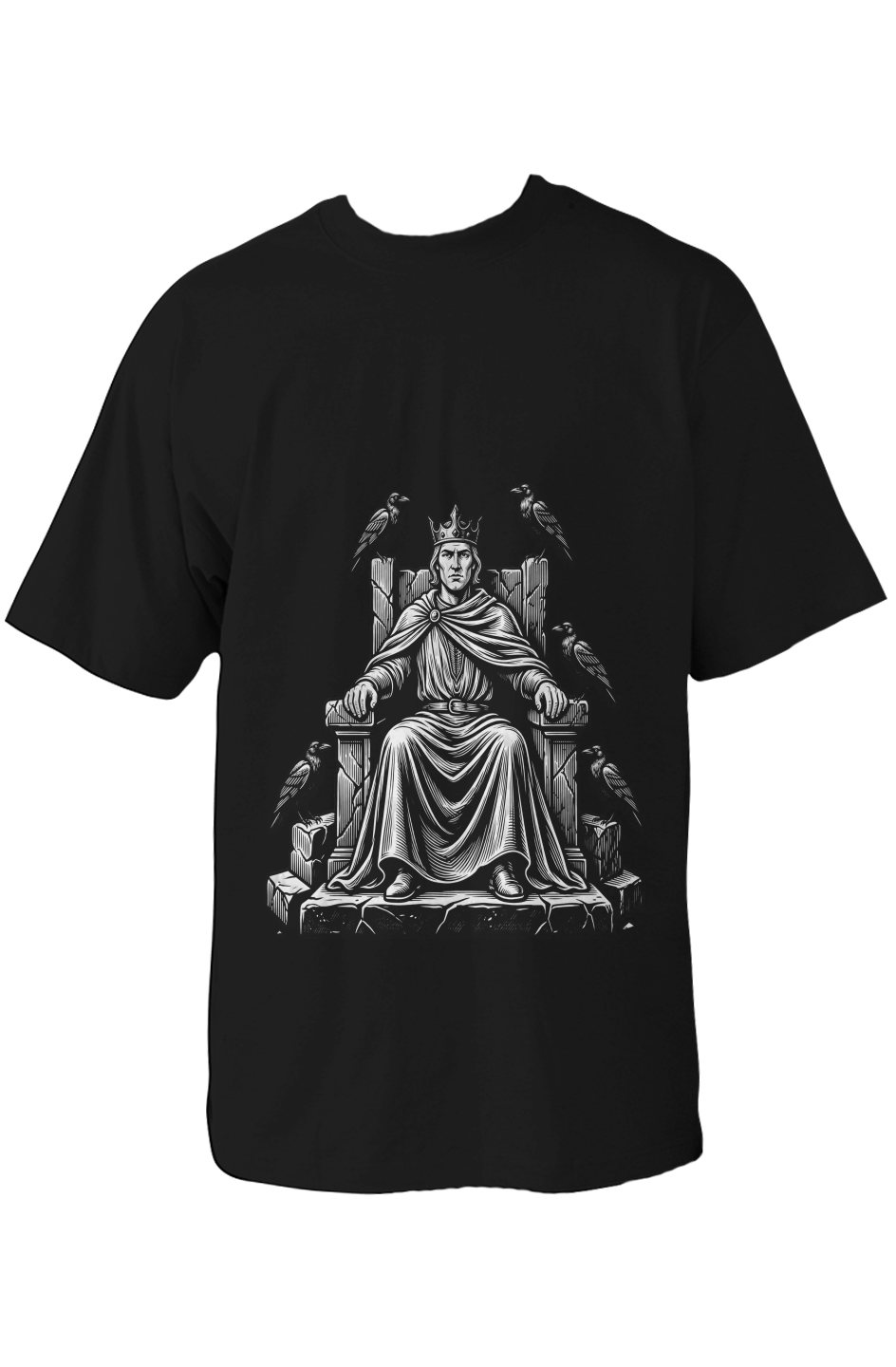 RAVEN KING Oversized Heavyweight Tee