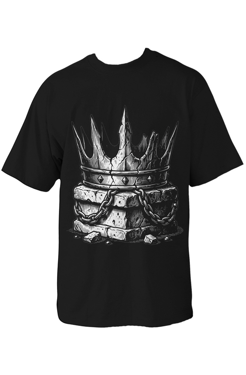 BROKEN CROWN Oversized Heavyweight Tee