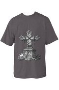 BROKEN CROSS Oversized Heavyweight Tee
