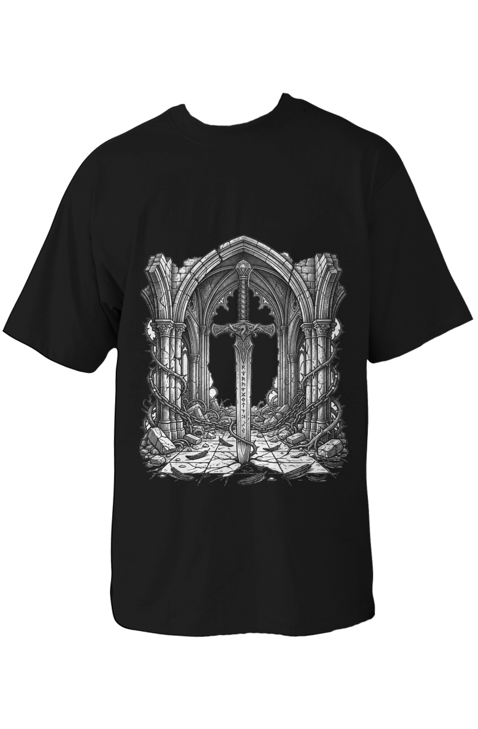 LAST PRAYER Oversized Heavyweight Tee
