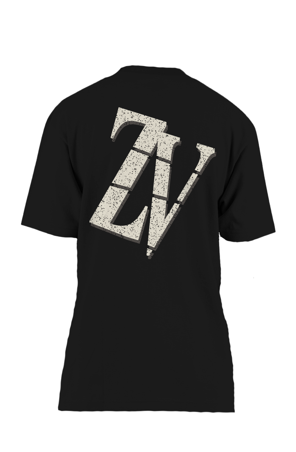 ZORVO SLANTED ZV Oversized Heavyweight Tee
