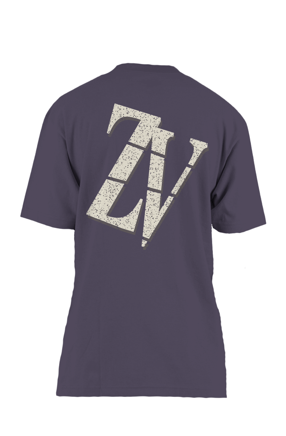 ZORVO SLANTED ZV Oversized Heavyweight Tee
