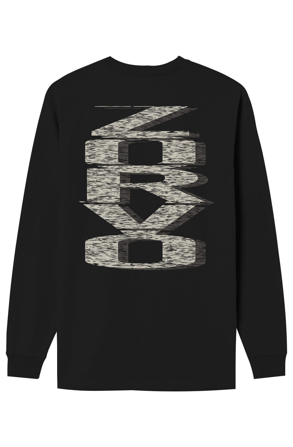 ZORVO VERTICAL SLICE Heavyweight Long Sleeve Tee