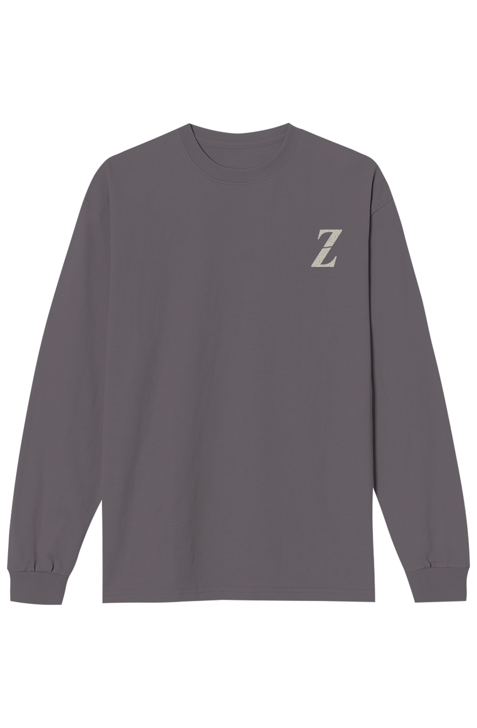 ZORVO VERTICAL SLICE Heavyweight Long Sleeve Tee