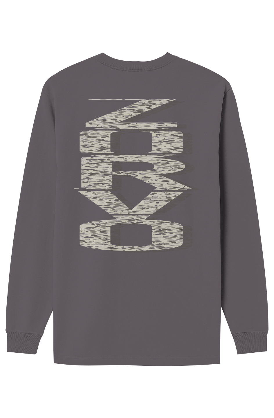 ZORVO VERTICAL SLICE Heavyweight Long Sleeve Tee