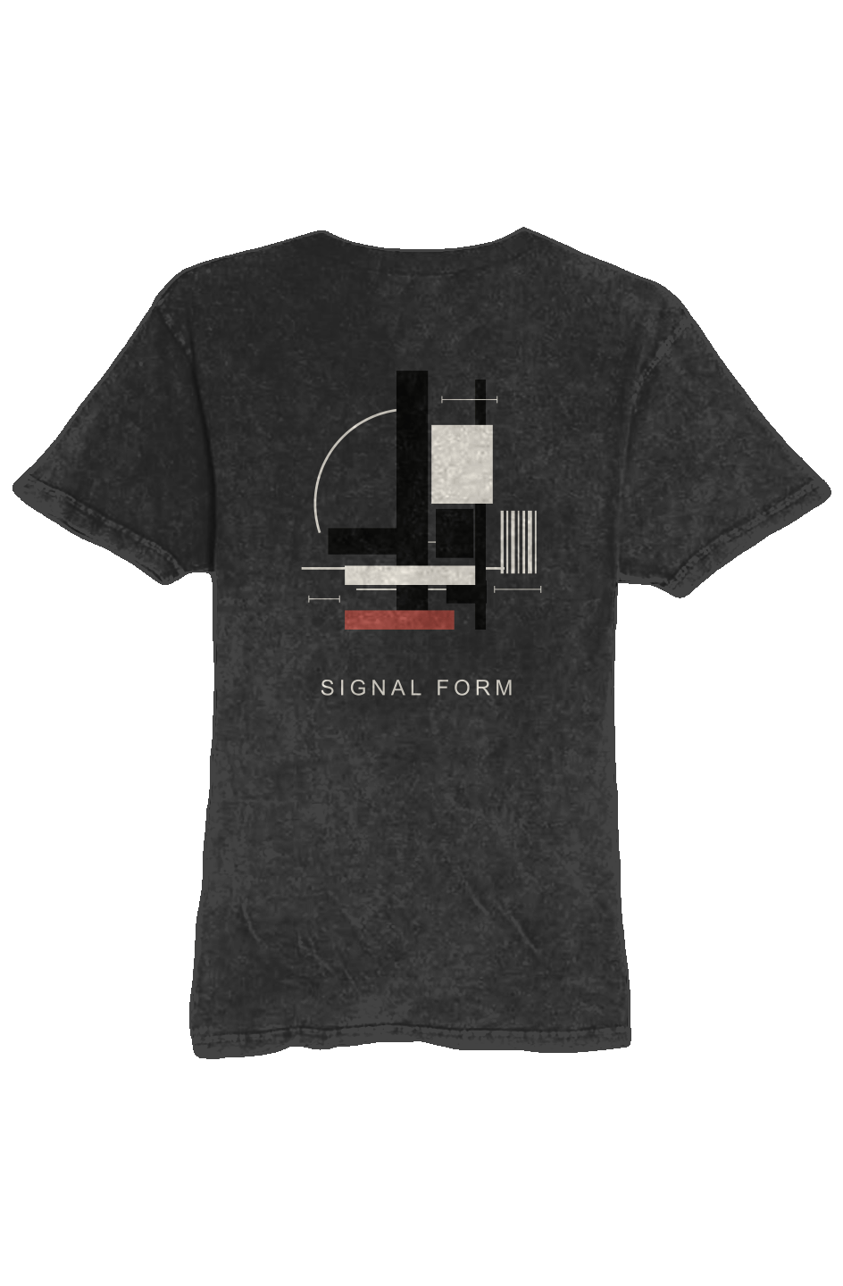 ZORVO SIGNAL FORM Washed Vintage Tee