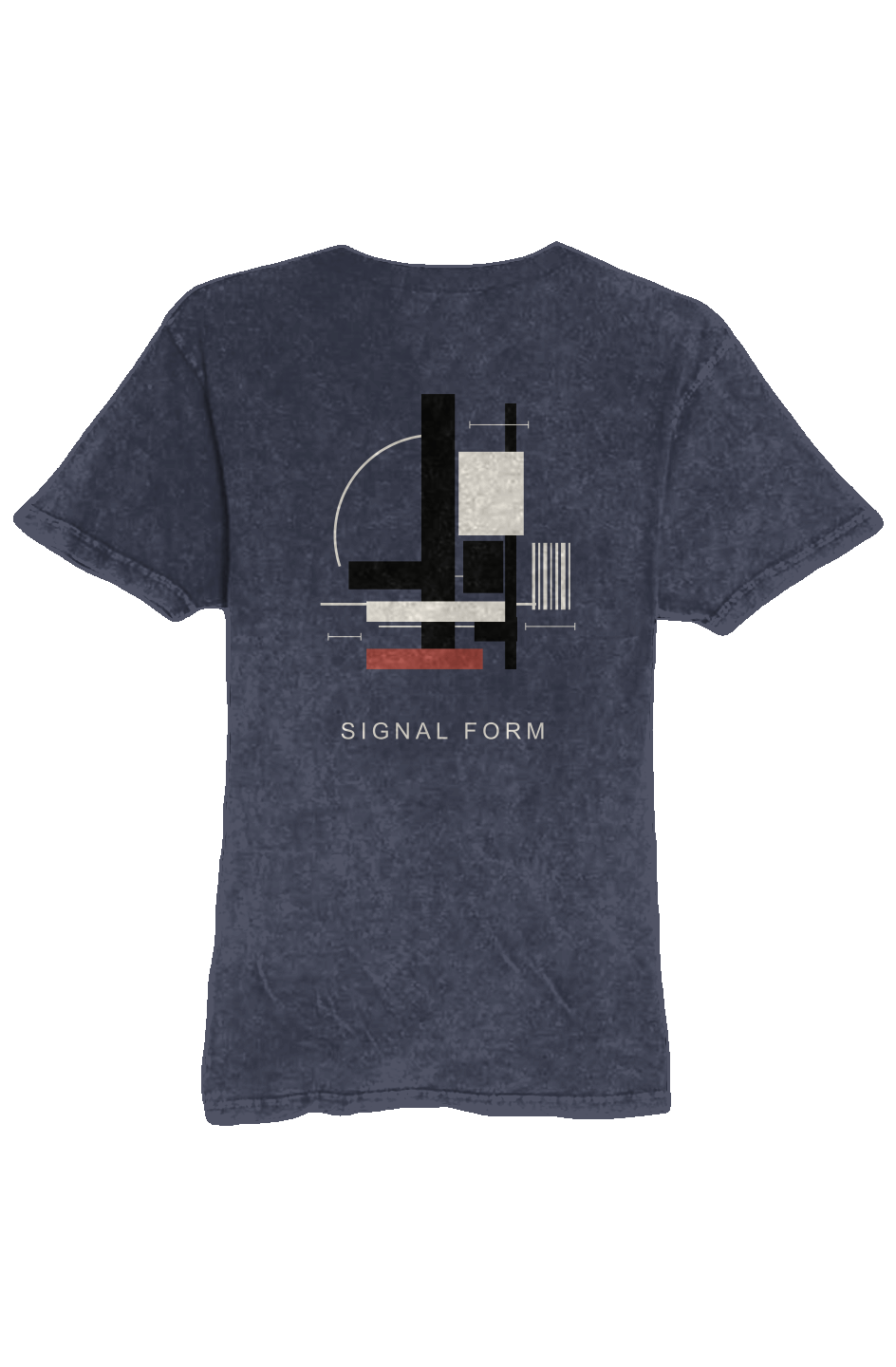 ZORVO SIGNAL FORM Washed Vintage Tee