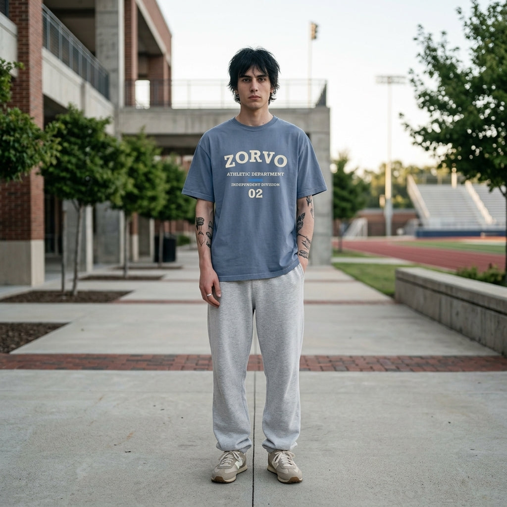 ATHLETIC DEPT 02 Vintage Collegiate Graphic Tee