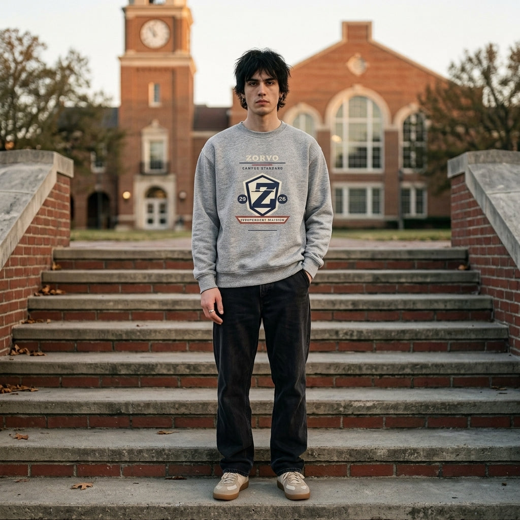 CAMPUS STANDARD Varsity Crewneck Sweatshirt