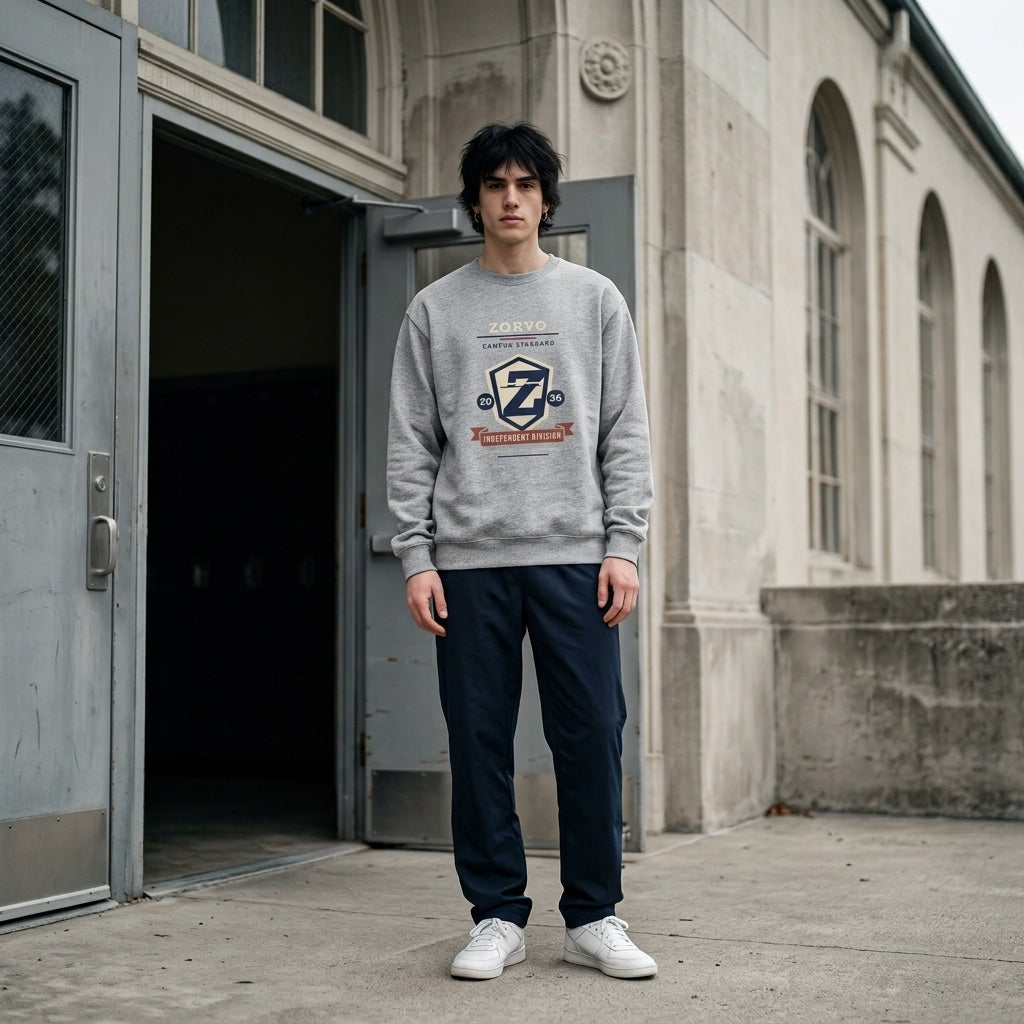 CAMPUS STANDARD Varsity Crewneck Sweatshirt