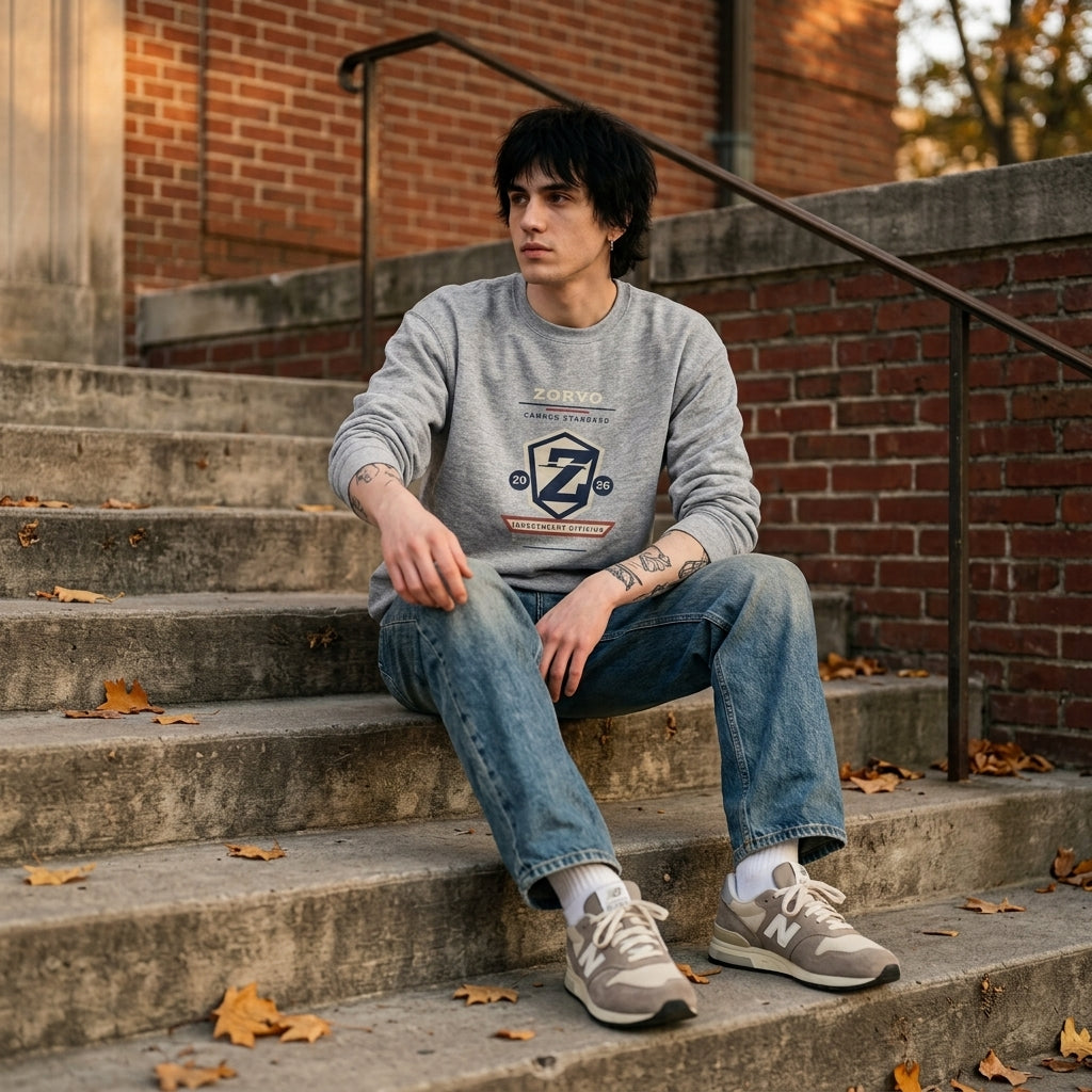 CAMPUS STANDARD Varsity Crewneck Sweatshirt