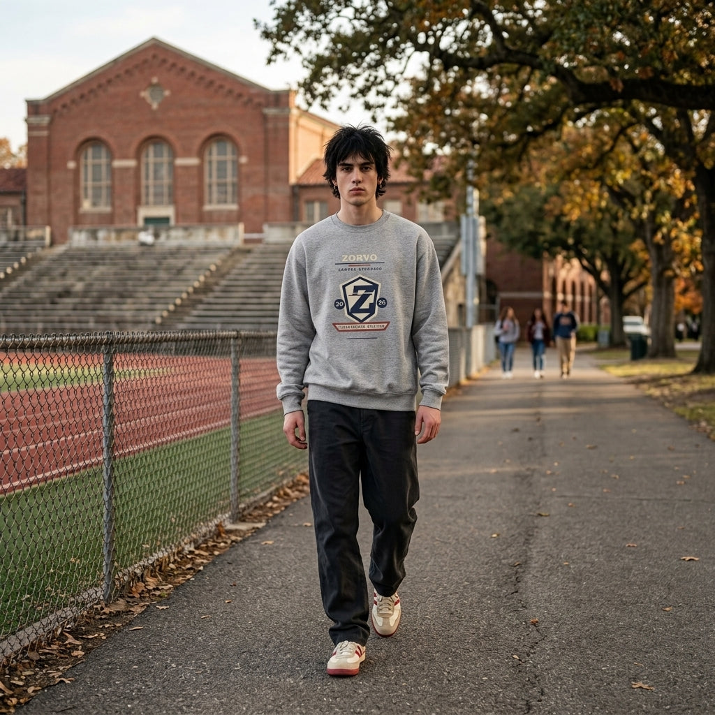 CAMPUS STANDARD Varsity Crewneck Sweatshirt