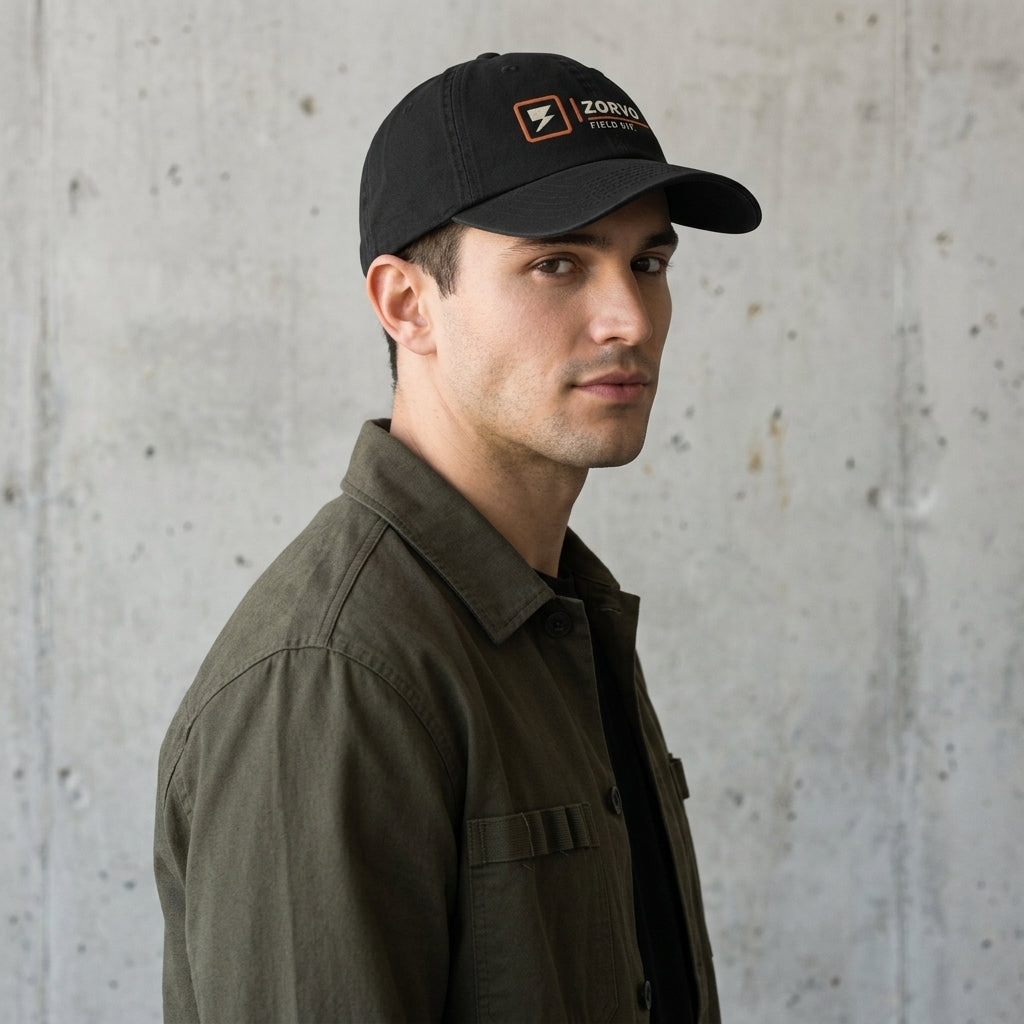FIELD DIV. Garment-Washed Utility Cap