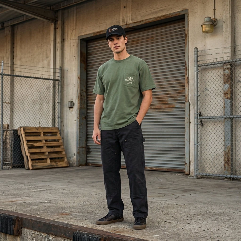 FIELD DIV. Garment-Washed Utility Cap