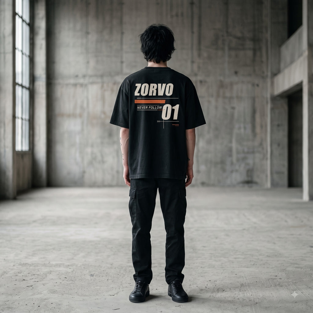 ZORVO RACING 01 Oversized Heavyweight Tee