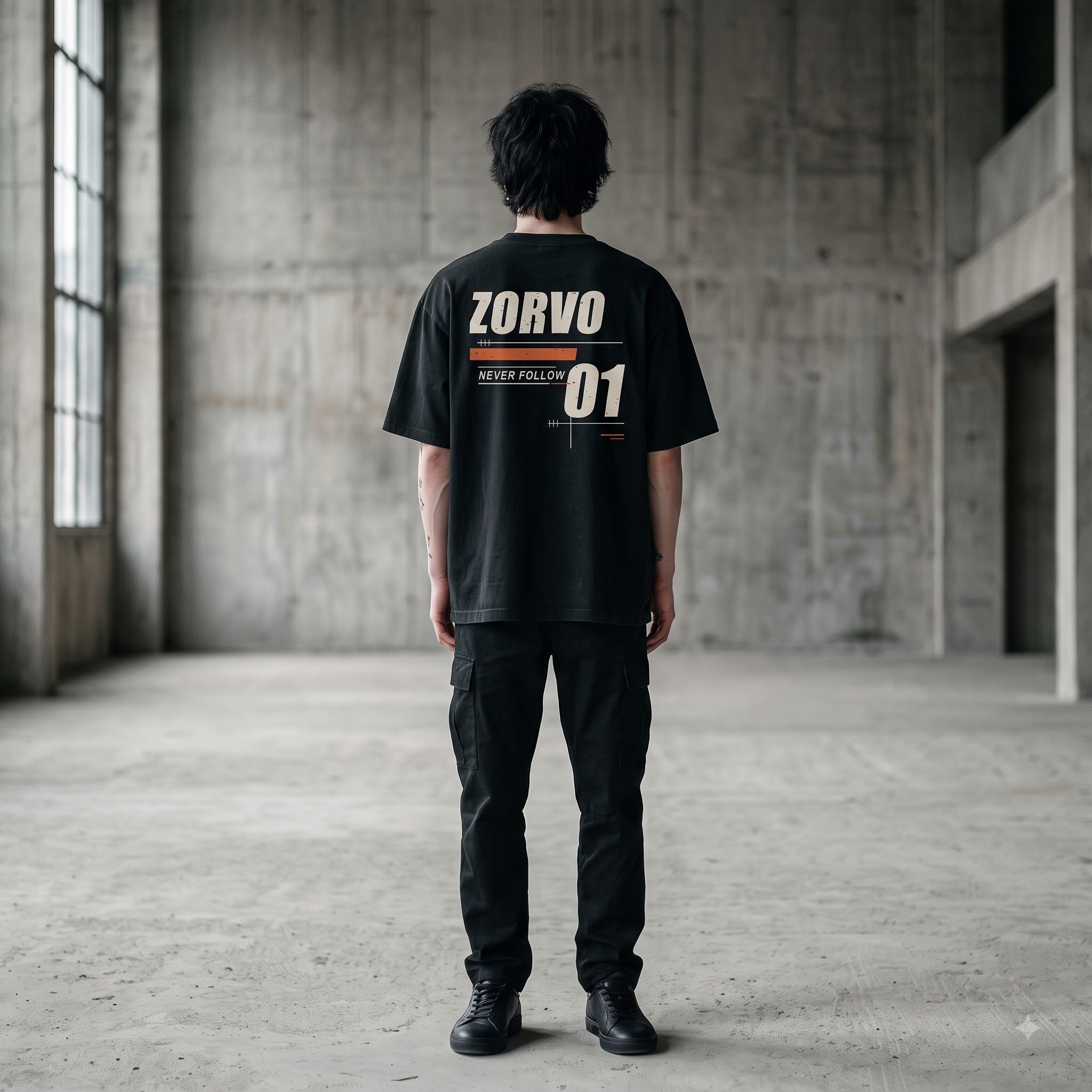 ZORVO RACING 01 Oversized Heavyweight Tee