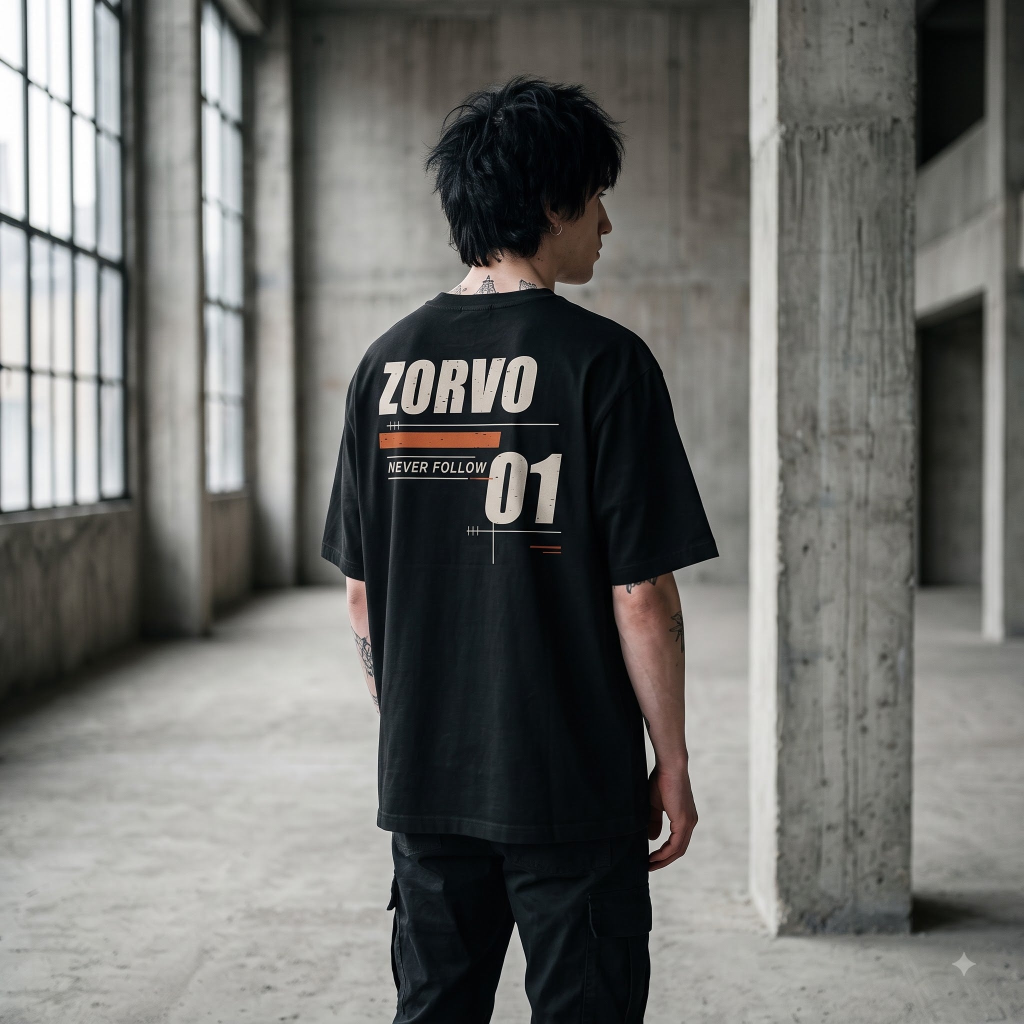 ZORVO RACING 01 Oversized Heavyweight Tee