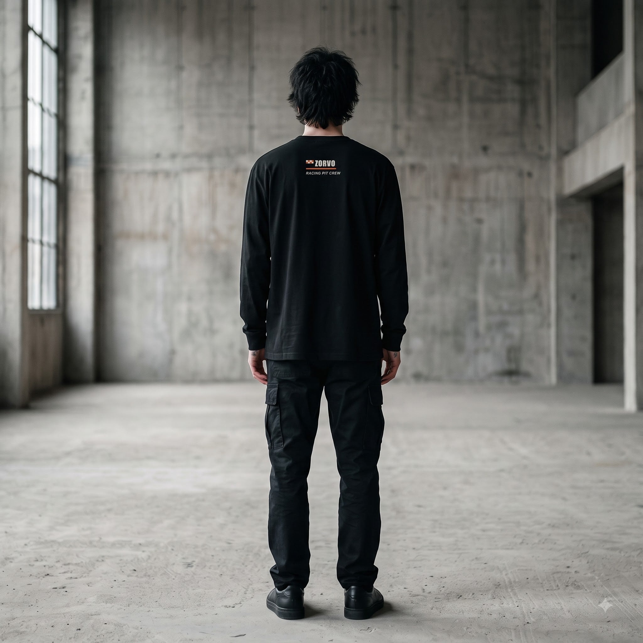 ZORVO RACING 03 Pit Crew Heavyweight Long Sleeve