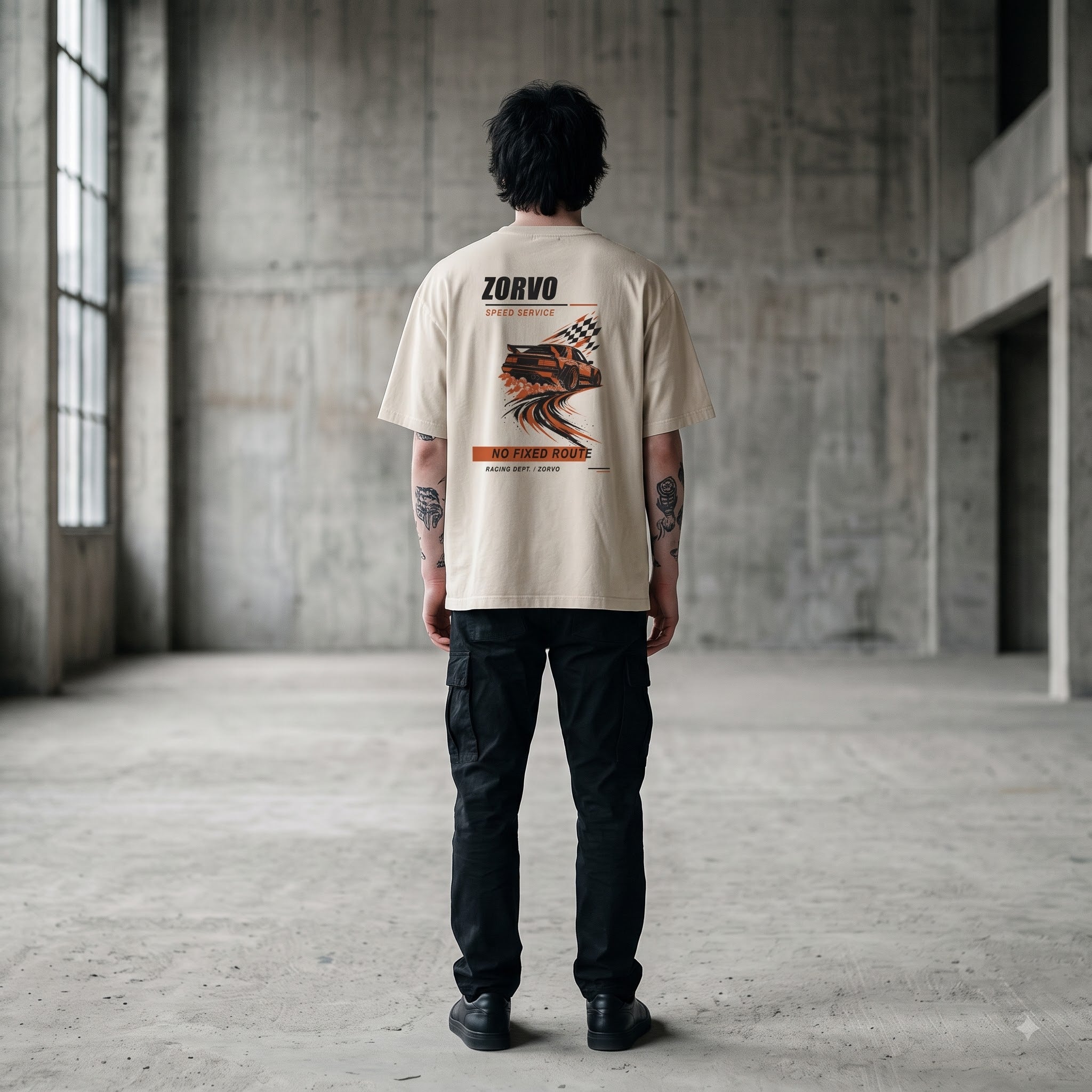 ZORVO RACING 02 Speed Service Heavyweight Tee
